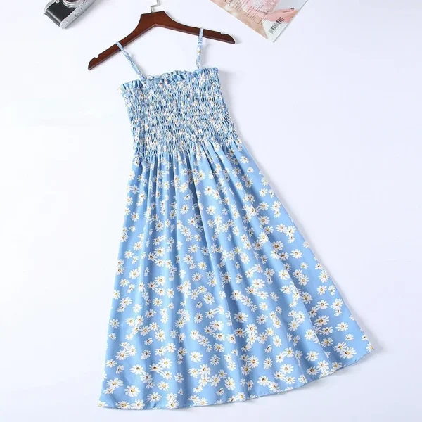 Summer Chiffon Camisole Sleeveless Dress Women