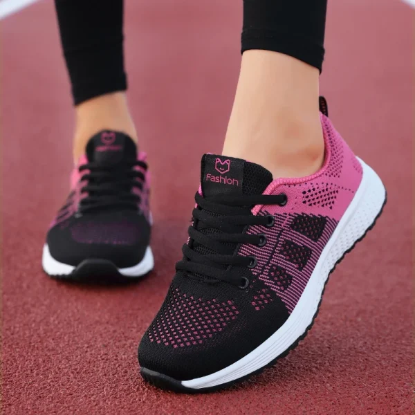 Ladies Spring Winter Flats Running Shoes
