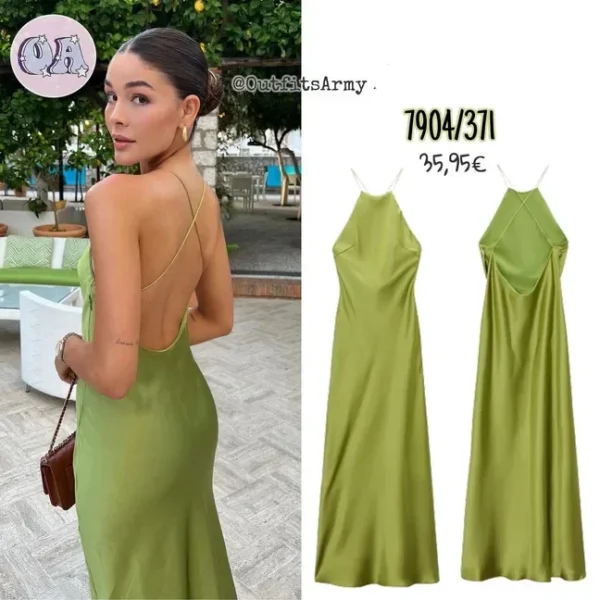 Summer Tanksilk-satin Sleeveless Dress