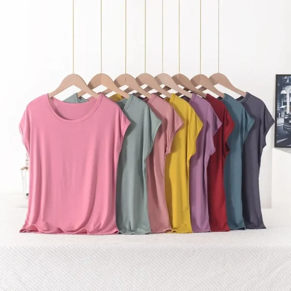 Plus size Summer women's Tshirt O-Neck