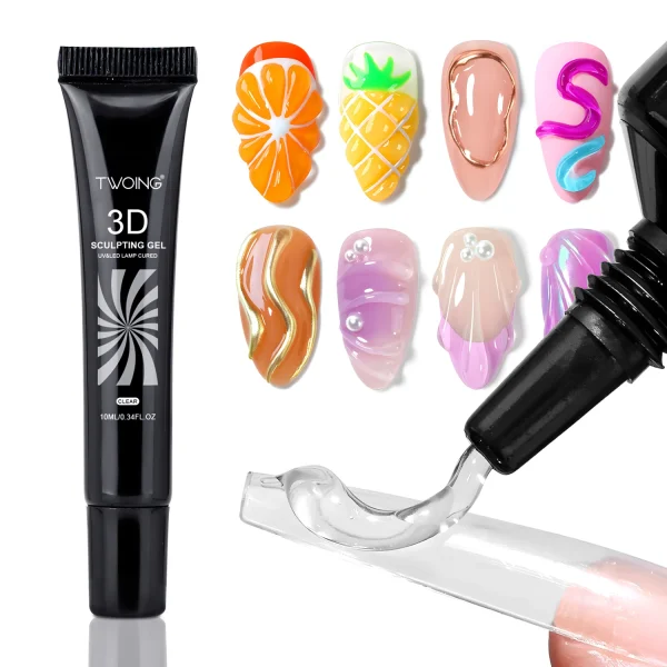 10ml 3D Nail Art Gel - DIY Designs,Waterproof Sculpting gel